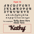 Font 15 / Rose Gold