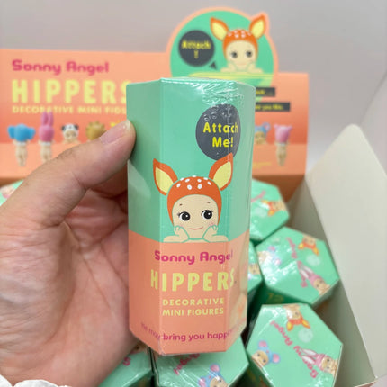 Sonny Angel Mini Figure Hippers Animal Series Blind Box Car mobile phone decorations duck giraff koara lion pig rabbit SAS65748