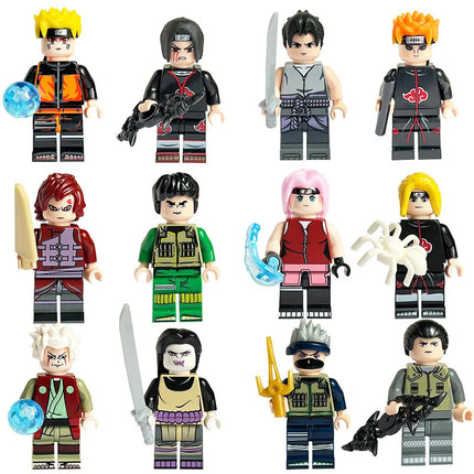 Bandai Dragon Ball Naruto A Animation Game Peripheral Toy Kaguya Boruto Neji Tenten Iruka Anime Action Model Figure Collection