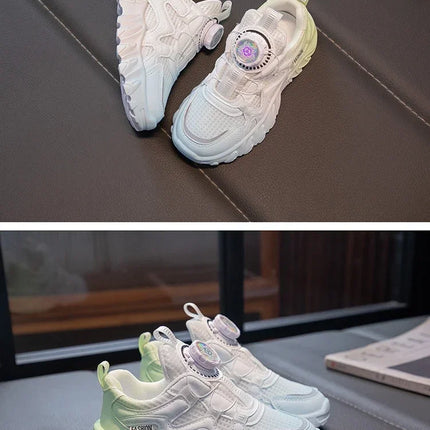 Children Sneakers Unisex Dad's Shoes Baby Boy Trainers Girls Shoes Clunky Sports Tennis Casual Flats Child Infant Footwear