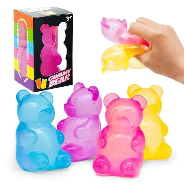 Multi Slow Rising Squishy Blind Box Fidget Toys Random Food Squishy Set Cheese Bun Dumpling Bread Bear Stress Relief Toys