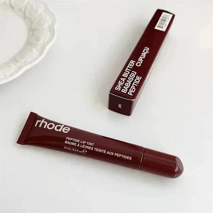 High Quality Multi Color Rhode Makeup Lip Gloss Jelly Bean Essence Long Lasting Moisturizing Nourishing Lipstick Soft Tube Suit