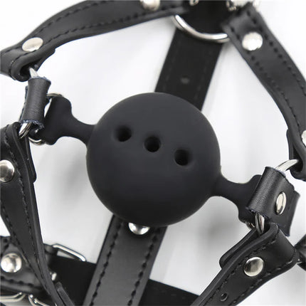 Three Hole Dhaped Nose Mouth Flail Hanging Nose Hook Plug for Women's Silicone Adult Products
