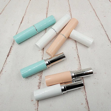 500PCS Empty lipstick tube, leak-proof twist-up lipstick container, DIY lip balm lipstick lip care,cosmetic filler (four colors)