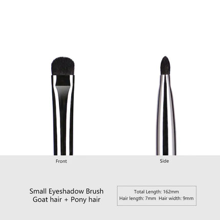 1pc High end Animal Hair Detail Eyeshadow Makeup brushes Highlight Make up brushes Eye Shadow Conceal Ebony Handle pencil beauty