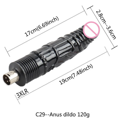 Fredorch Entry Level Sex Machine A2 / F2 /F3 Attachment 3XLR Accessories Dildos Suction Cup Sex Products For Women for Man