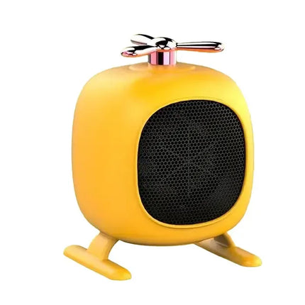 Mini portable heater novelty little cute low noise desktop room portable plug-in electric fan heater home home office winter