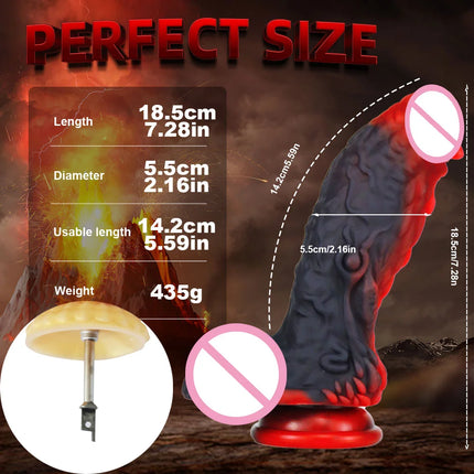 Sex Machine Sav Elastic Contraction Adapter for V-U-LOCK Attachments Dildo Saber Jigsaw Reciprocating Saw A Large Animal Dildo