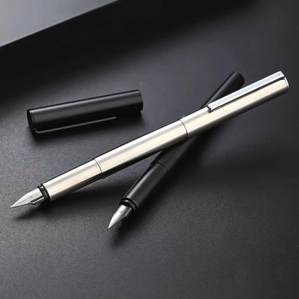 Jinhao 35 Fountain Pen All Steel Luxury Quality EF/ F Nib Calligraphy Writing Pen Stationery Business Office School Supplies