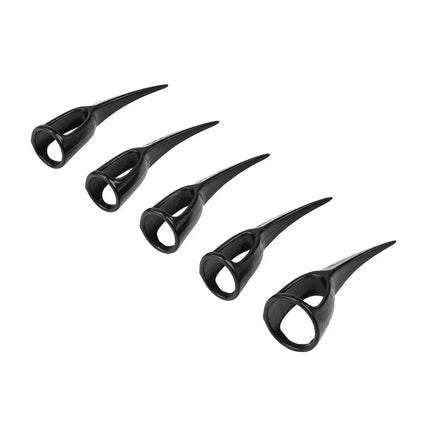 10Pcs Plastic Finger Sleeve Alternative Erotic Games Flirting Finger Nail Massager Sadomasochist BDSM Sex Toys for Man Woman