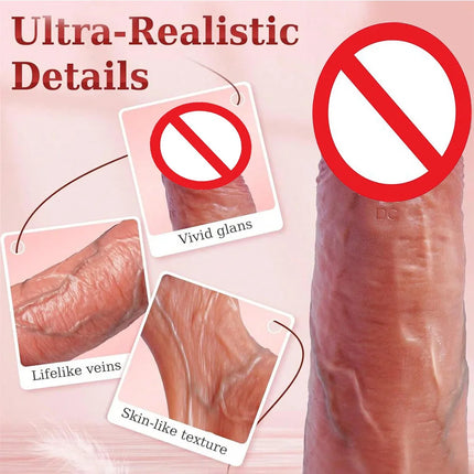 Vibrator for Men Penis Enlargement Sleeve Cock Header Enlargement Extension Enhancement Men Silicone Condom Sex Toy