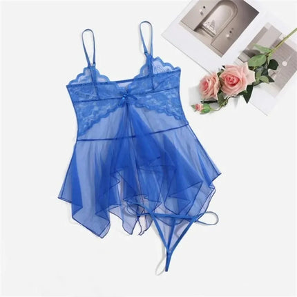Sexy Lingerie For Fine Women Women'S Lace Fluoroscopy Beauty Tulle Elegant  Reverie Sexy Lingerie Fantasy Tulle Intimate Set New