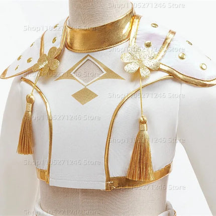 Girls Party Carnival Idol Roleplay Suit Fashion shorts+top+jacket three-piece set 2026 Spring Birthday Party Costume Kids