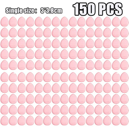 150pcs Mini Finger Puff Foundation Small Air Cushion Powder Sponge Face Concealer BB CC Cream Cosmetic Applicator Makeup Tools