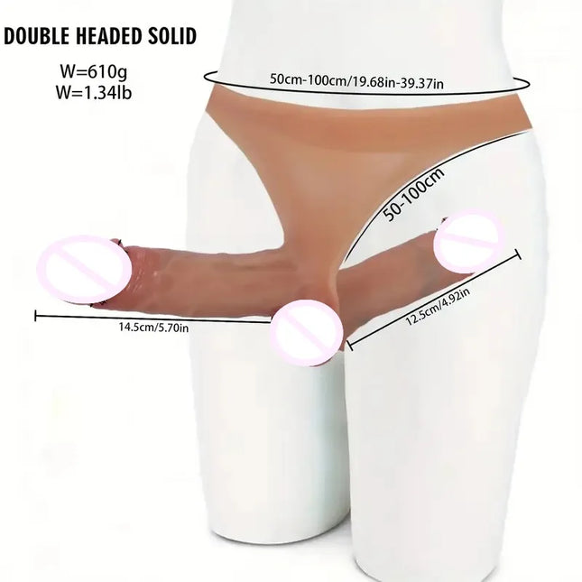 Realistic Silicone Strap-On Dildo Harness Keel Solid Strap-On Dildos Skin Real Wearable Penis Adult Sex Toys For Women Men 18+