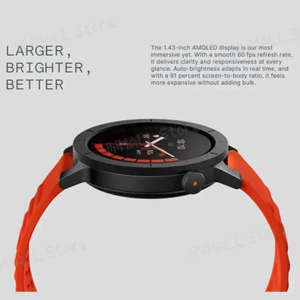 Global Version CMF Watch 3 Pro 1.43"AMOLED Dual-Band GPS Bluetooth call IP68 Built-in Dual-band GPS   13-day battery life