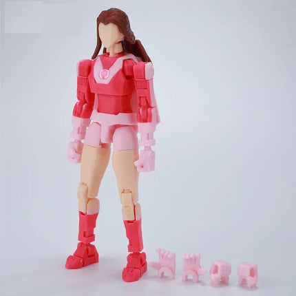 3D Printed Dummy 13 Invincible Boy Titan Model Multi-jointed Movable Action Figure Desktop Ornament Animation Model For Kids Fan