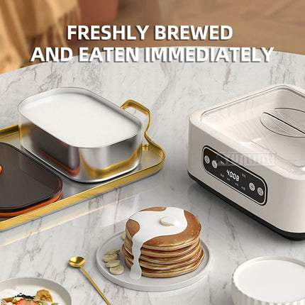 Intelligent Constant Temperature Yogurt Machine Multifunctional Stainless Steel Rice Wine Fermentation Machine 9 Cups