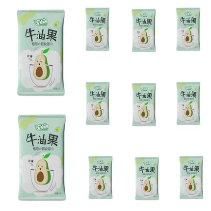 cleaning wipes  Avocado Scented Makeup Removing Wipes - Deep Cleansing, Travel-Friendly, Single-Use ﻿ ﻿