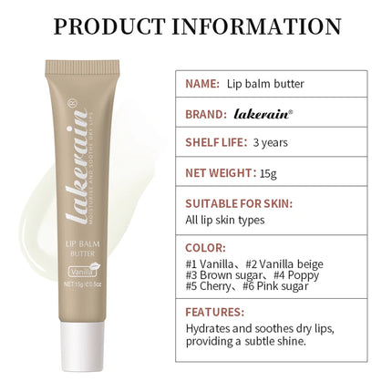 3pcs/Kit Butter Moisturizing Lip Gloss Oil Jelly Lipgloss Liquid Lipstick Lip Tint Brown Sugar Crystal Lip Balm