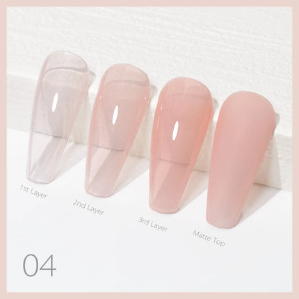 9ml CANNI Nail Gel Polish HEMA FREE TPO FREE French Nail Design Rubber Base Gel Builder Nail Gel In Bottle Semi Permanent Gel