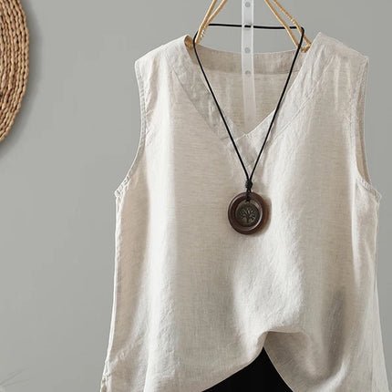 Retro Han Hanma Svel Strap Vest Women's Inner Summer Overhead Base irt  Casual Versatile Slimming Top