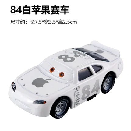 All Style Pixar Cars Metal Diecast Cars Model Lightning McQueen Alloy Car Number 4.19.28.36.51 101 Racing Series Toy