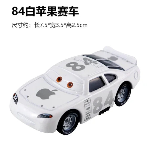 All Style Pixar Cars Metal Diecast Cars Model Lightning McQueen Alloy Car Number 4.19.28.36.51 101 Racing Series Toy