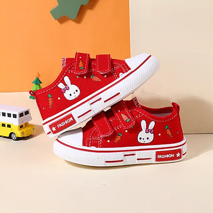 New Fashio Kid Shoe Boy Sneaker Shoe Spring Autumn Children Cartoon Canvas Sports Shoes Boys Girls Baby Board Shoes with Leisure