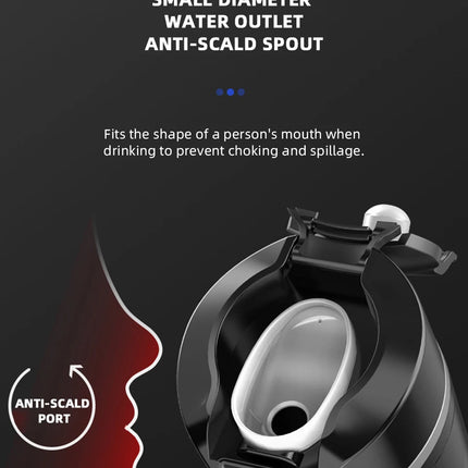 Electric kettle 12v/24v smart car heating cup touch screen thermos cup 450 ml car heating cup adjustable temperature