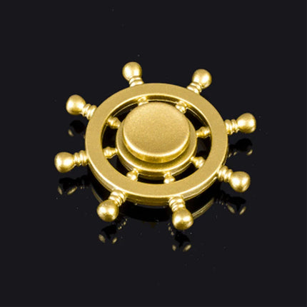 Finger Spinner Shield Aluminum Alloy Fidget Spinner Stress Relief Toy Spinner