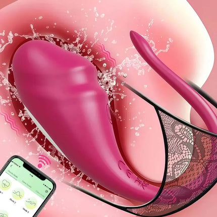 Wireless Bluetooth G Spot Vibrator for Women Dildo APP Remote Control Wear Clit Vibrating Egg Female Panties Sex Toys for Adults