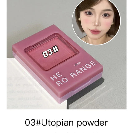 Sweet Orange Blusher Makeup Blush Mashed Potato Latte Nude Cheek Color Face Contour Brighten Lasting Rich Color Rouge Cosmetics