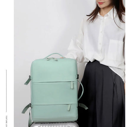 2024Men Women's Bag Large Capacity Journey Multifunction Backpack With Shoe Storage Multilayer Dry And Wet Separation Waterproof