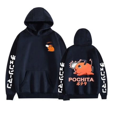 Pochita Chainsaw Men's Hoodie Fashion Long Sleeve Sportswear Casual Harajuku Street Wear Hoodie Sudaderas Top