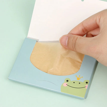 Green Tea Blotting Paper Oil Absorbing Sheets for Oily Skin Oil Control Face Makeup Blotting Paper Natural for Oily Skin Care