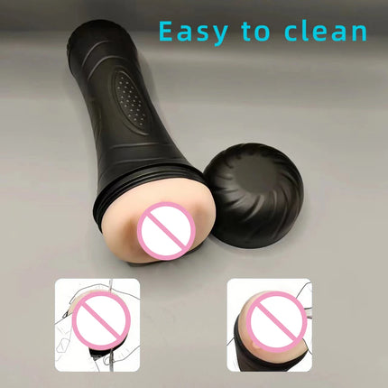 Realistic Vagina Male Masturbator TPE Soft Tight Pussy Erotic 18+ Adult Toys Sex Toys For Men Masturbatings machine Sex shop