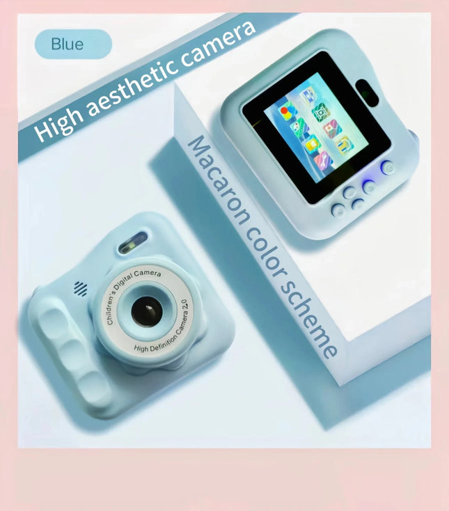 New Fun Cartoon Children Mini Digital Camera Can Take Pictures HD Video Small Camera Photography Children Birthday Gift