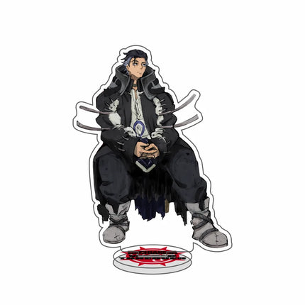 15cm GACHIAKUTA Acrylic Stand Rudo/Enjin/Zanka/Riyo Character Anime Model Stand Plate Room Decor Figure Display Gift key chain