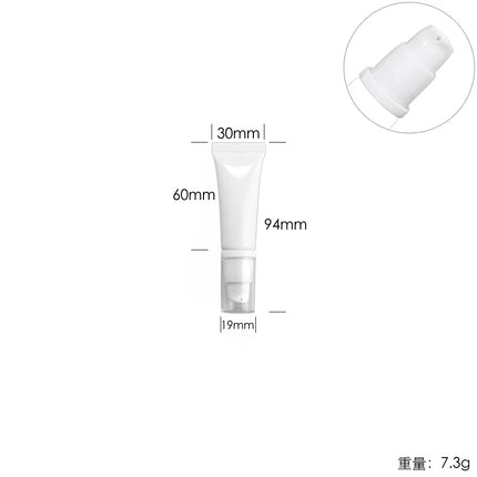 10-100pcs Empty 10g 15g 20g 30g/ml Soft Tube Foundation/sunscreen/Eessence/ Eye Cream/Serum Container Empty Squeeze Tube Travel