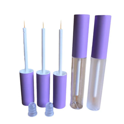 10-100pcs 10ml Empty Eyeliner Bottles Plastic Eyelash Glue Tube Containers Eyelash Growth Liquid Bottles Eyeliner Bottles