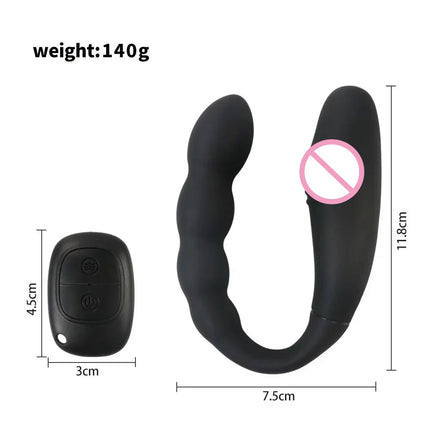 U-shaped Dildo Wireless Control G Spot Vagina Clit Anal Massage Double Headed Vibrators Adult 18 Sex Products Sex Toys for Women