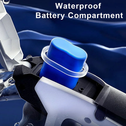Electric Continuous Shooting Water Guns for Adults Automatic Water Absorb Blasters Summer Outdoor Pool Battle Game Toys for Kids