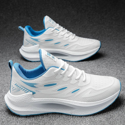 Men's Breathable Sports Shoes Spring New Mesh Casual Fashion Versatile Trendy Men's Shoes Summer Running Shoes Suitable for Outdoor Sports
