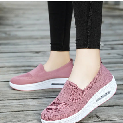 Sports Women's Spring Sneakers New Mesh Breathable Lightweight Casual Walking Women Shoes Breathable Shoes Zapatos De Mujer