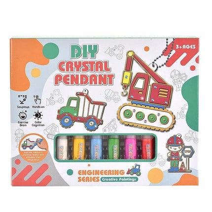 2022 New DIY Drawing Toys 3D Window Art Paint Kit Watercolor Paints Educational Toys