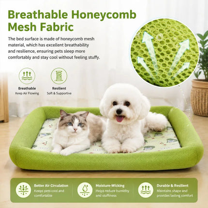 Cooling Puppy Bed Summer Dog Supplies Mat Accessory Comfort Sofa Blanket for Small Medium Large Dogs Cats Beds Mats Supplies