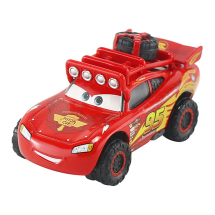 Pixar Cars 3 The Thunder Valleycrash Party Sheriff Mud McQueen Miss Mr Destroy Metal Diecast Toy Car Kids Birthday Gifts