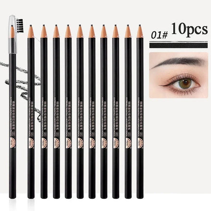Eyebrow Pencil Waterproof Eyebrow Enhancers Long Lasting Brow Cosmetics Professional Makeup Brow 2mm Ultra-fine Eyebrow Pencil
