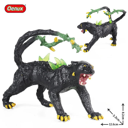 Oenux Simulation Dinosaur Dragon Turtles Fire Bull Orangutan Magma Golem Animal Model Action Figures Pvc Collection Kid Toy Gift